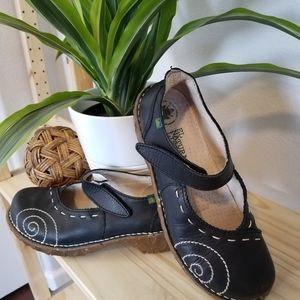 El Naturalista | Yggdrasil Leather Mary Jane Shoes